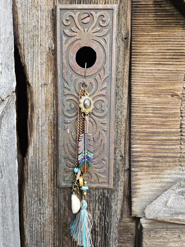 Long Boho Western Earrings - Image 2
