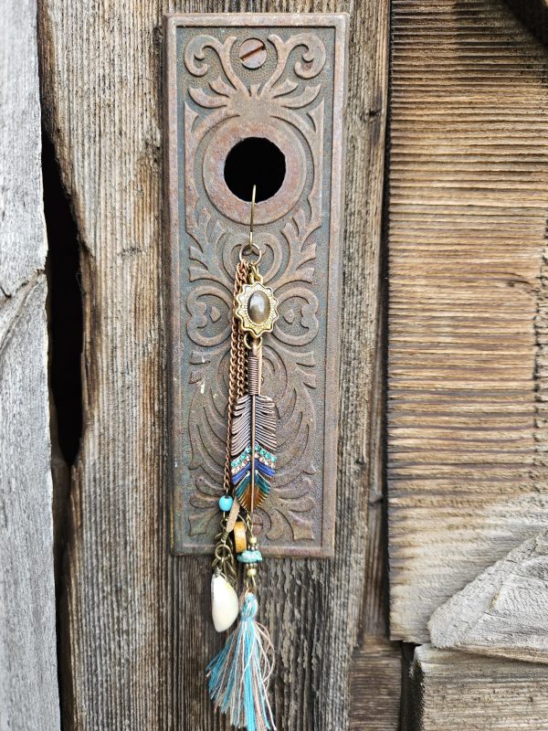 Long Boho Western Earrings - Image 2