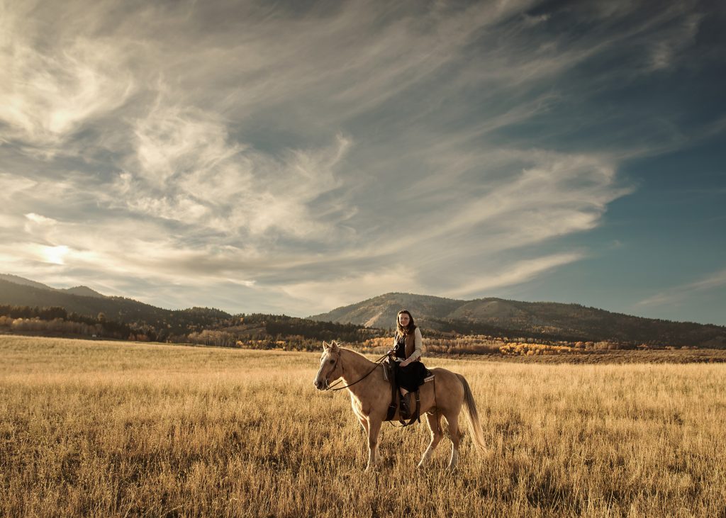 A Girl and Her Horse