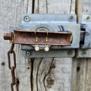 Dainty Circle Earrings